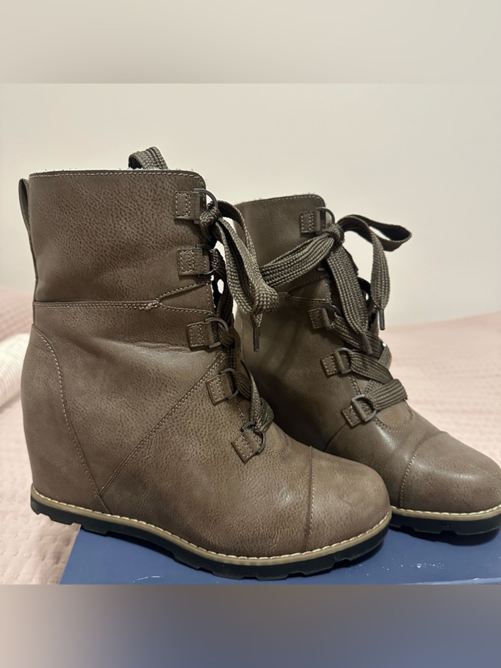Universal Thread Katherine Taupe Boots